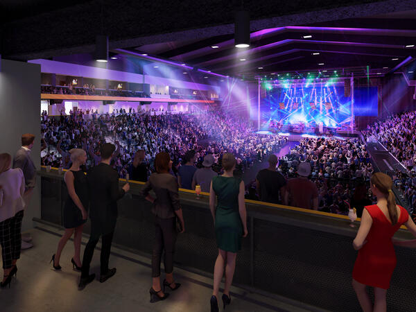 Coyotes, ASU celebrate partnership of new arena with sneak preview